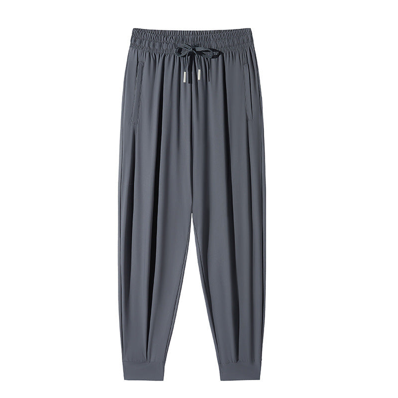 Silk Sun-Proof Trousers for Spring and Summer