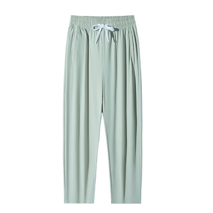 Silk Sun-Proof Trousers for Spring and Summer