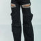 Women's Hollow-out Diamond Decorations Multi-pocket Stretch Jeans