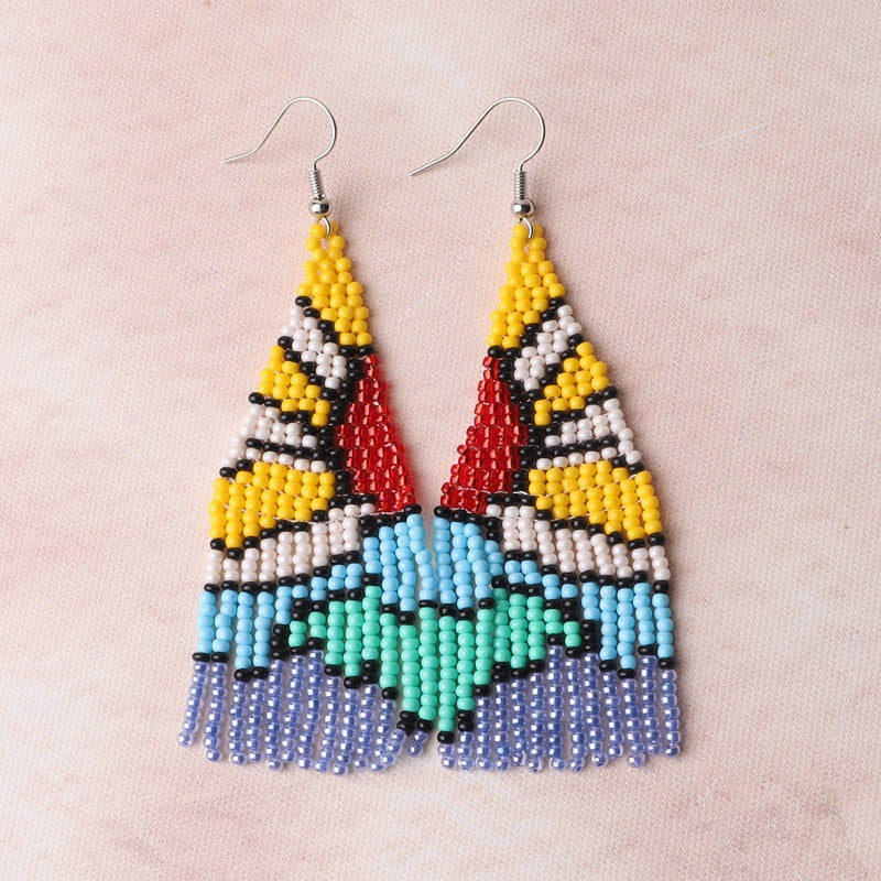 Bohemian Long Fringe Earrings