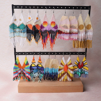 Bohemian Long Fringe Earrings