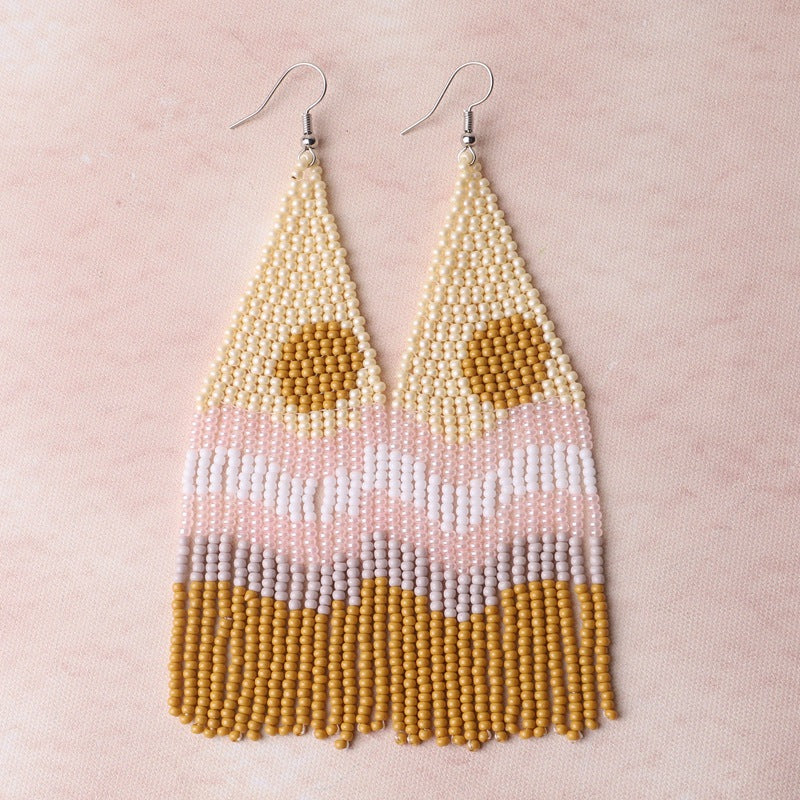 Bohemian Long Fringe Earrings