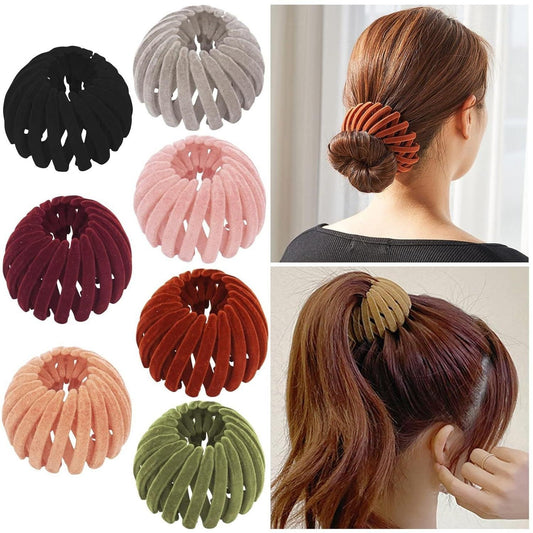 Bird's Nest Hair Ring And Hairpins Hair Band